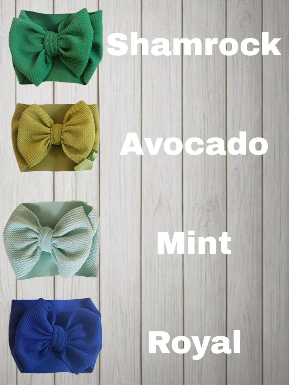 10 Infant Headwraps- Assorted Colors